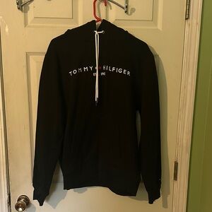 Tommy Hilfiger Black Zip-Up Men's Sweater